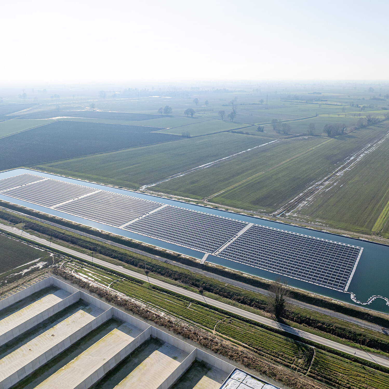 Impianto fotovoltaico galleggiante