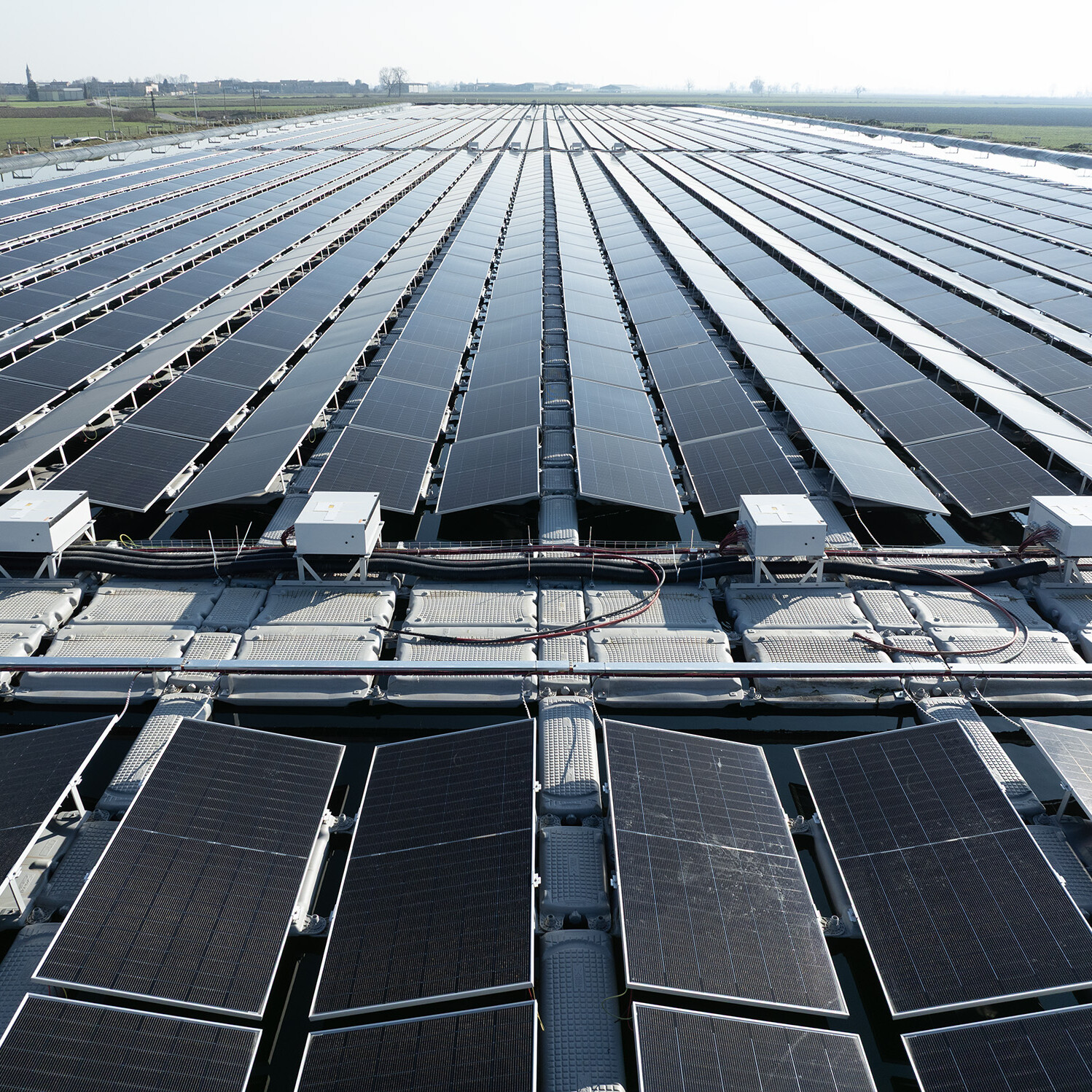Impianto fotovoltaico galleggiante