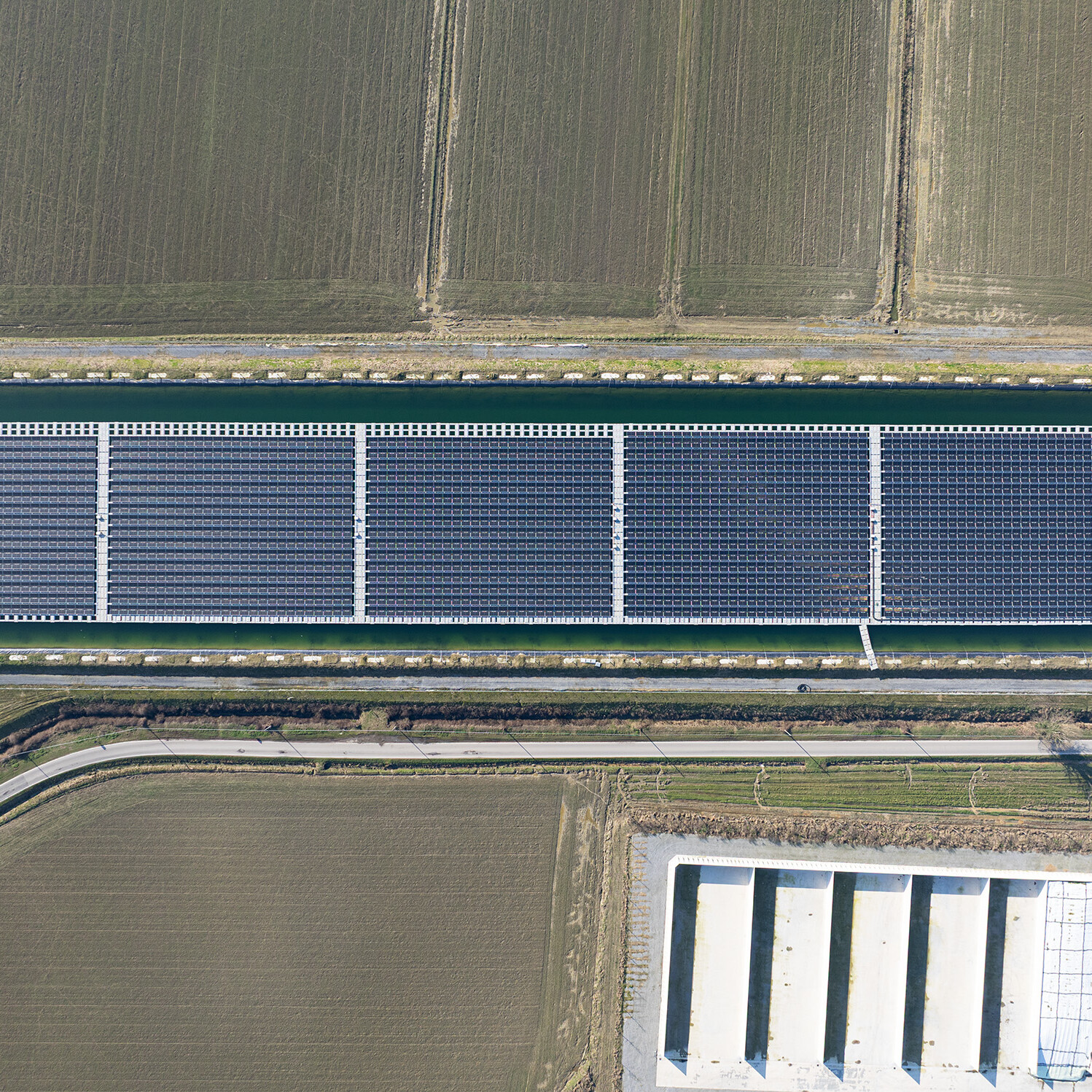 Impianto fotovoltaico galleggiante