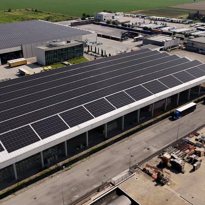 Revamping impianto su copertura